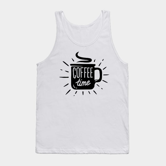 Coffee Time Tank Top by Dosunets